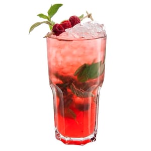 Raspberry & Coconut Mojito